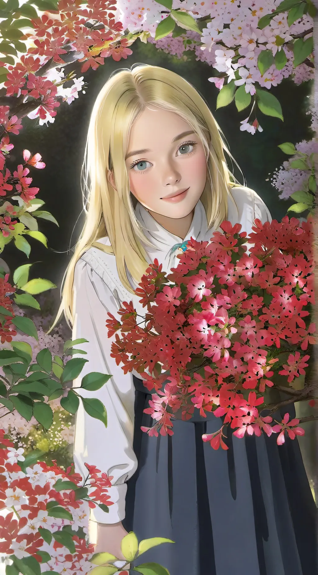 ai character: Belle background