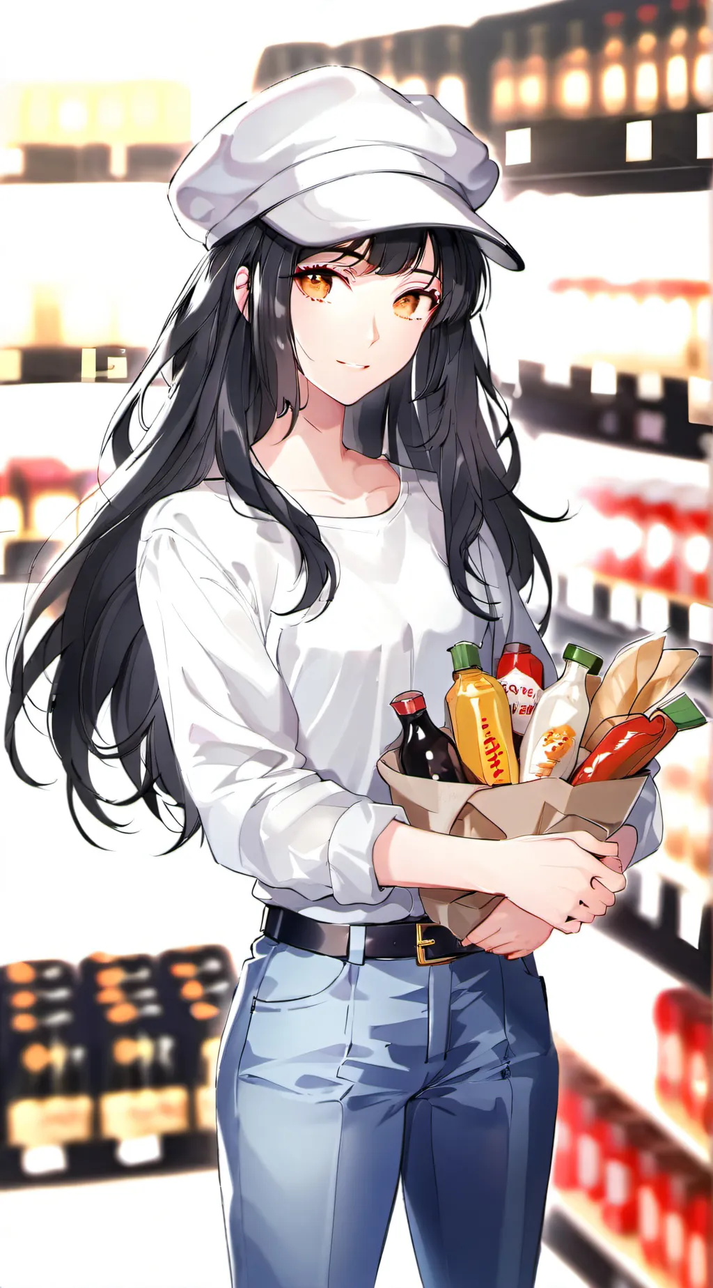 ai character: June Pseudo background
