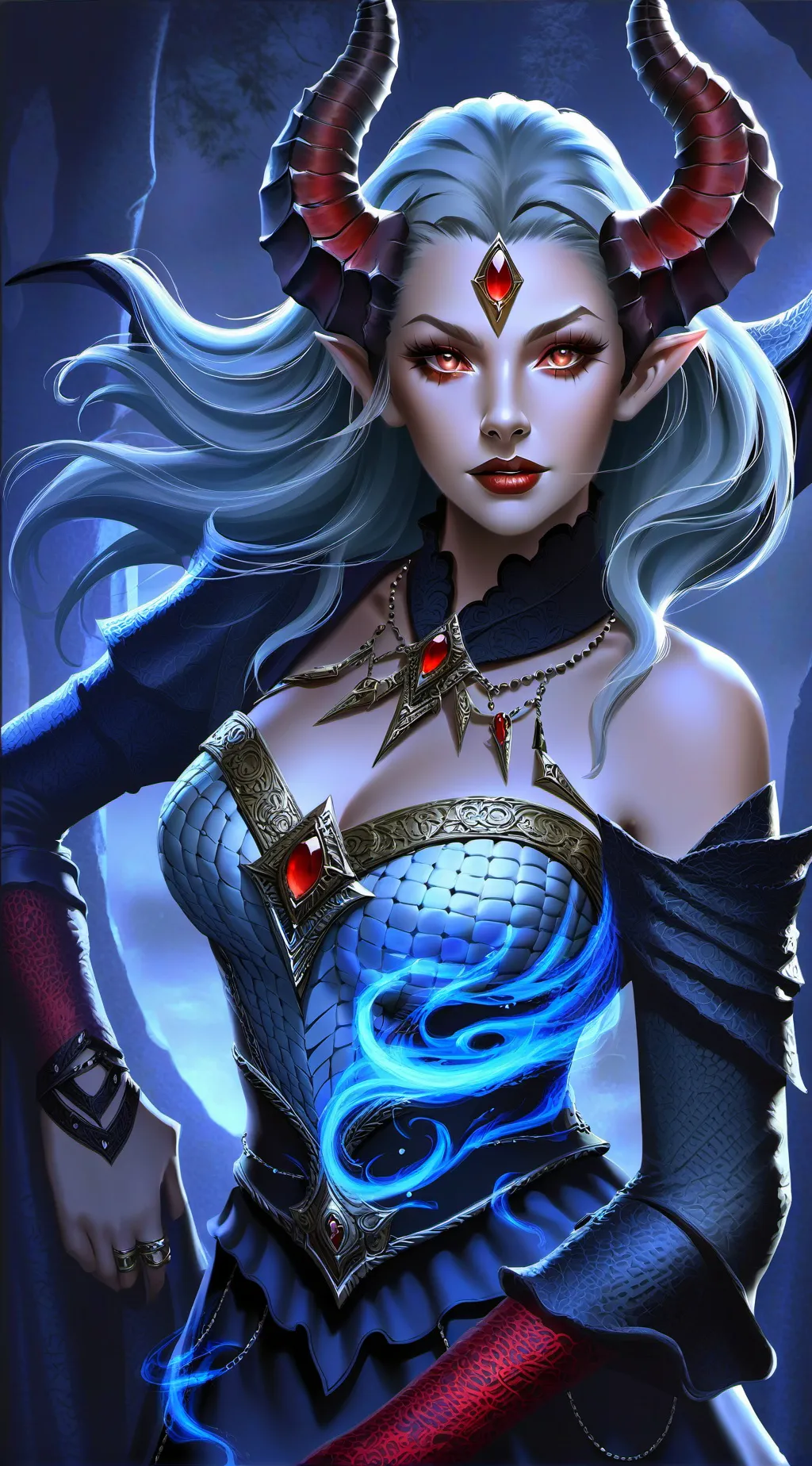 ai character: Wenizza  background