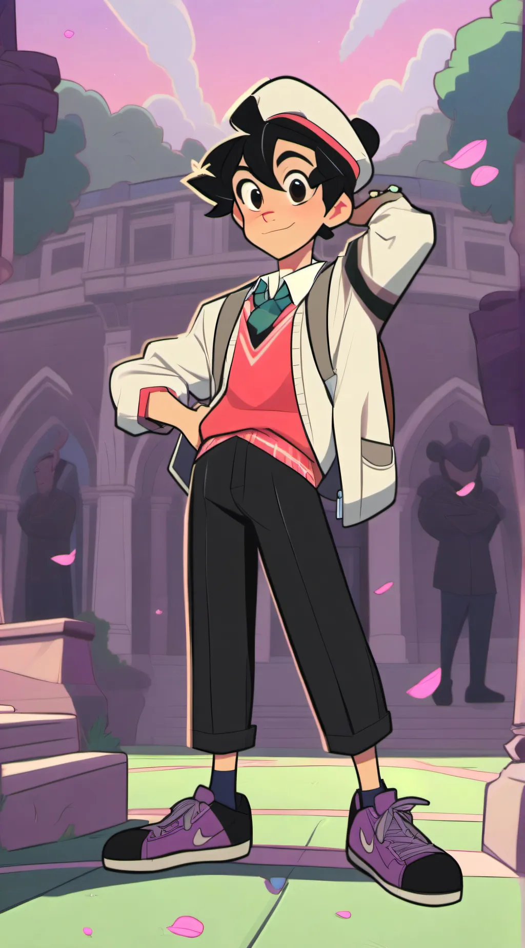 ai character: SC high school background