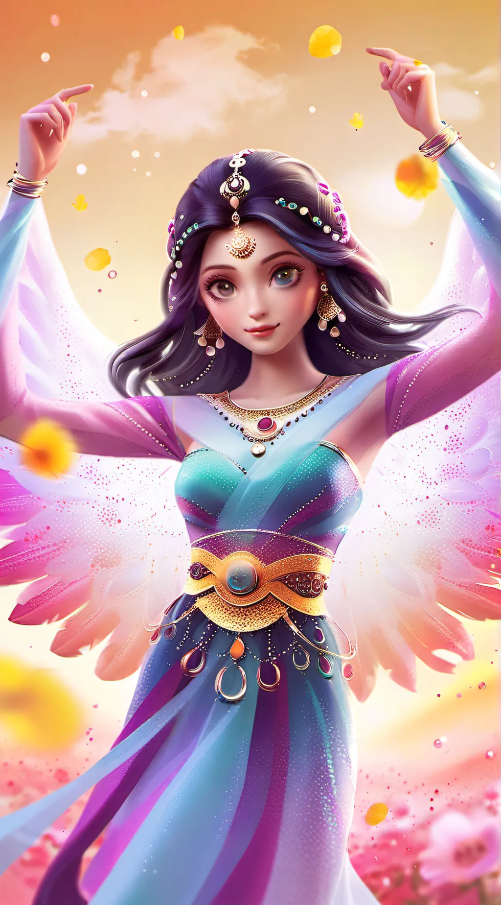 ai character: Sophia  background