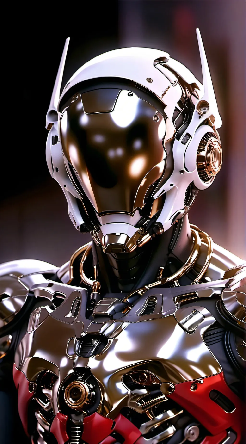 ai character: Machine god background