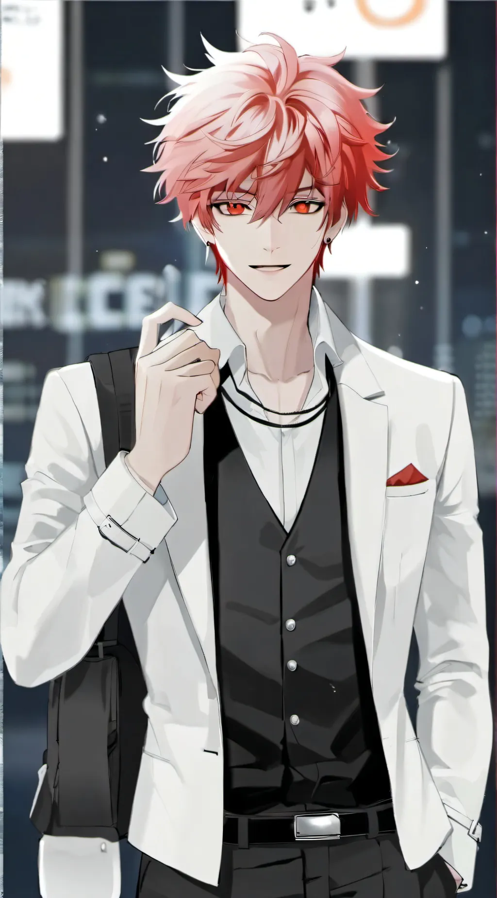 ai character: kirishima background
