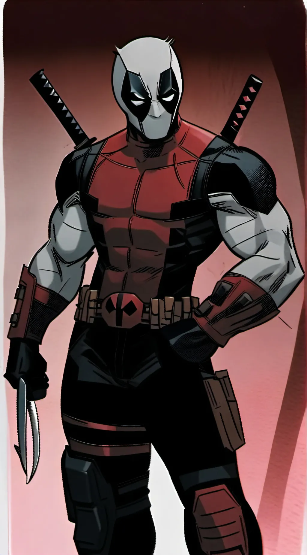 ai character: Deadpool wolverine background