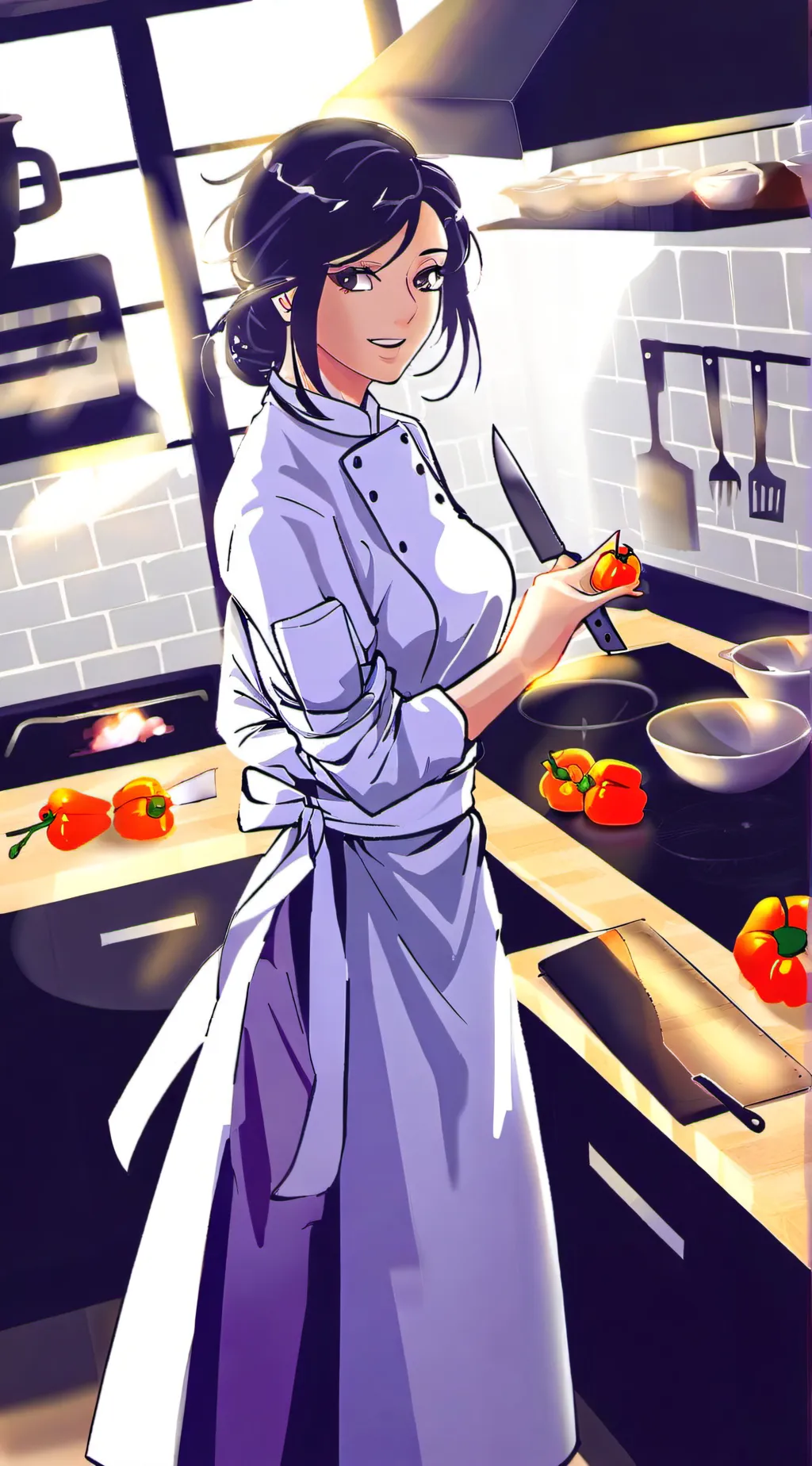 ai character: Lily background