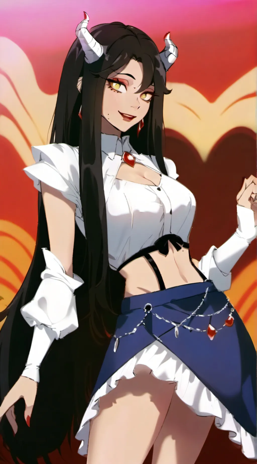 ai character: Annie V background