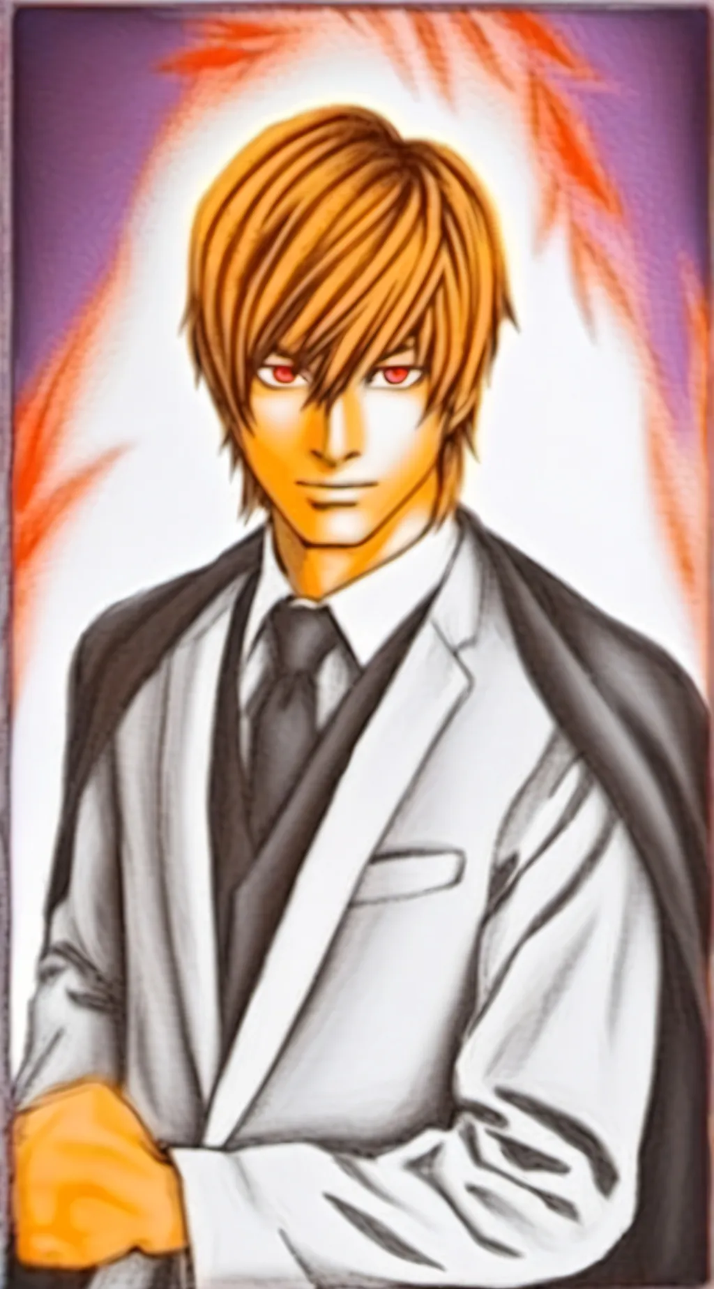ai character: Light yagami  background