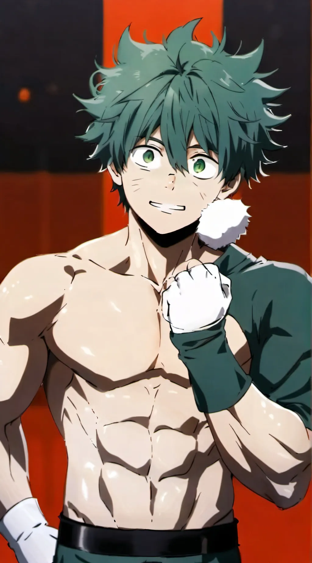 ai character: deku background