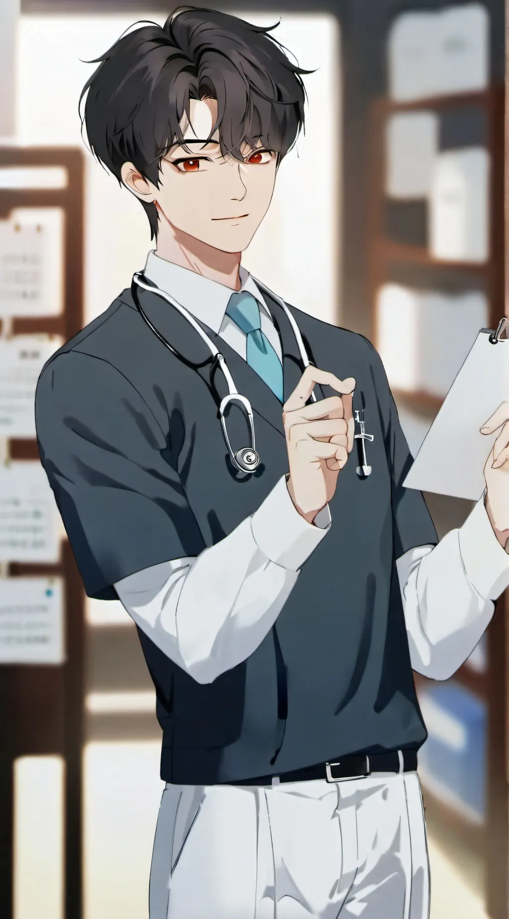 ai character: Doctor  background