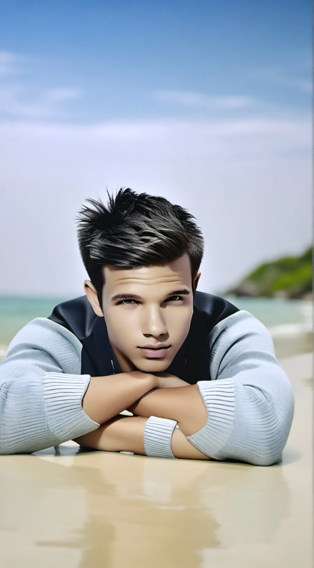 ai character: Jacob black background