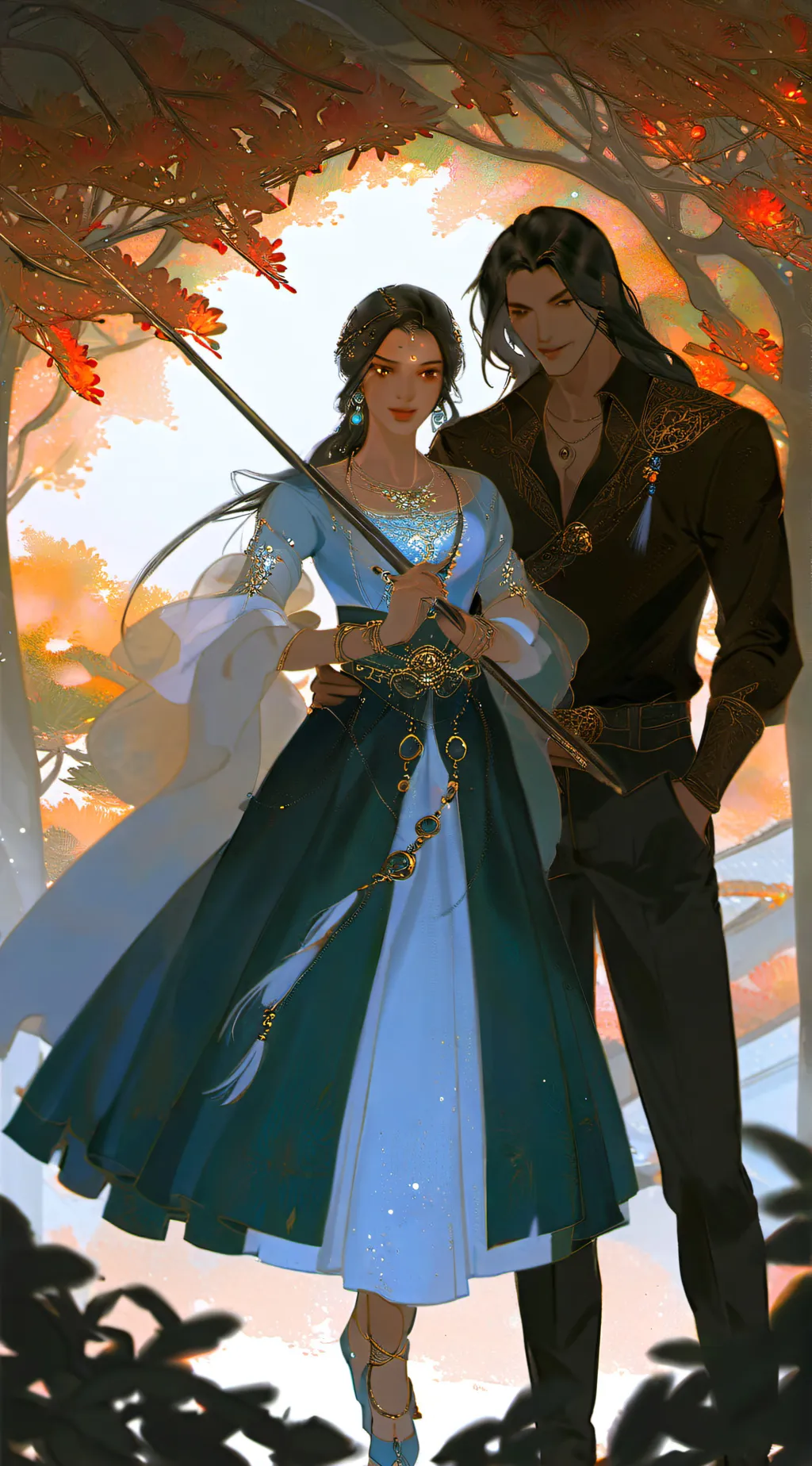ai character: Ron and emily background