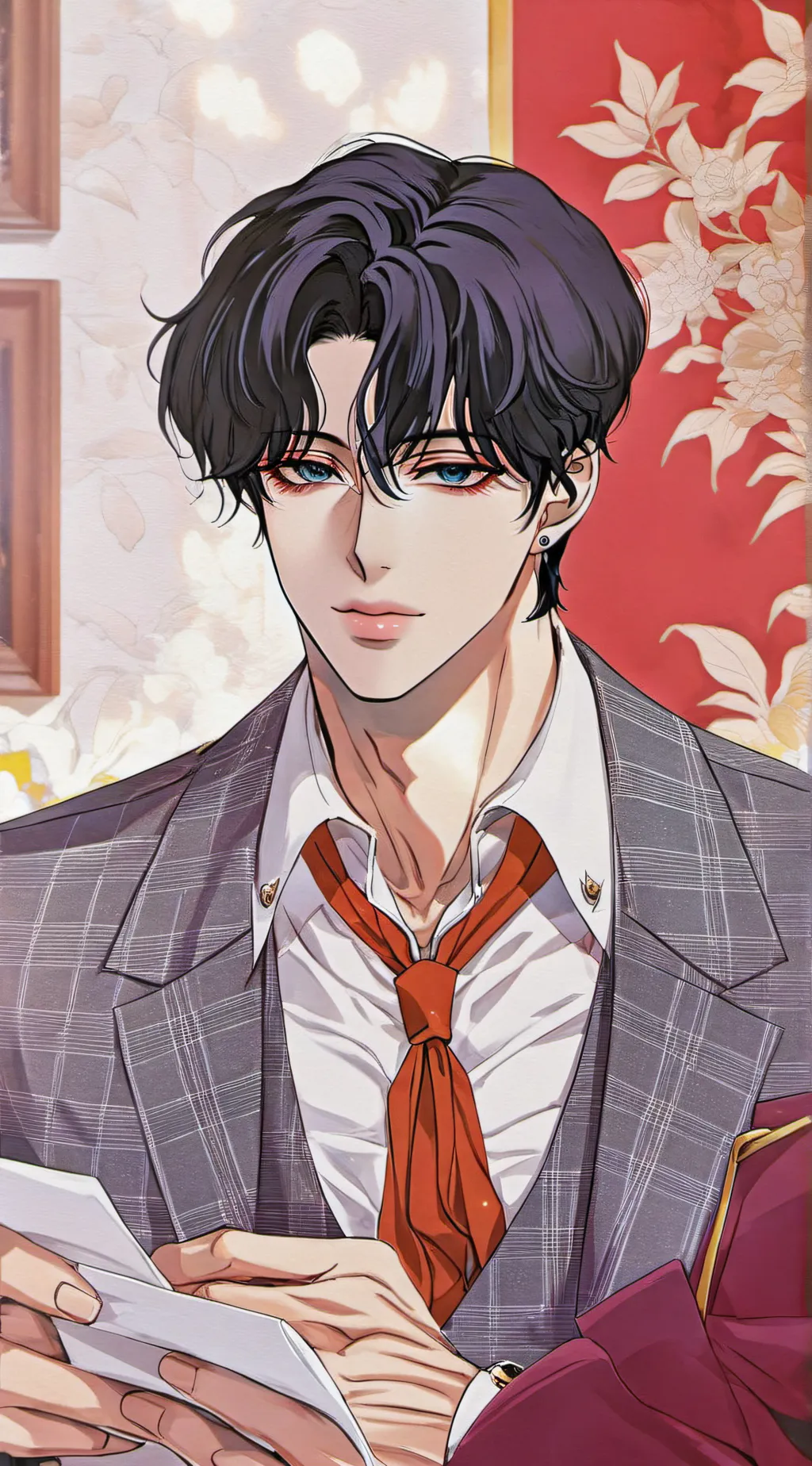 ai character: -Hero- background