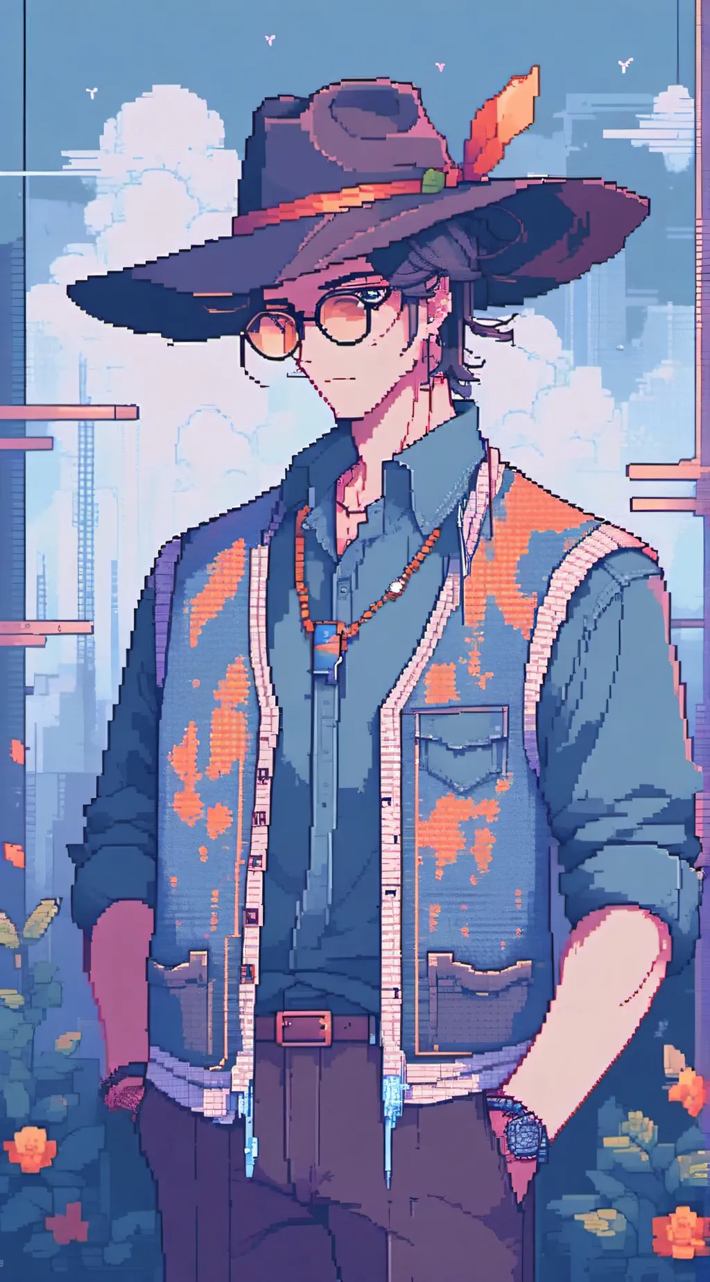 ai character: TF2! background