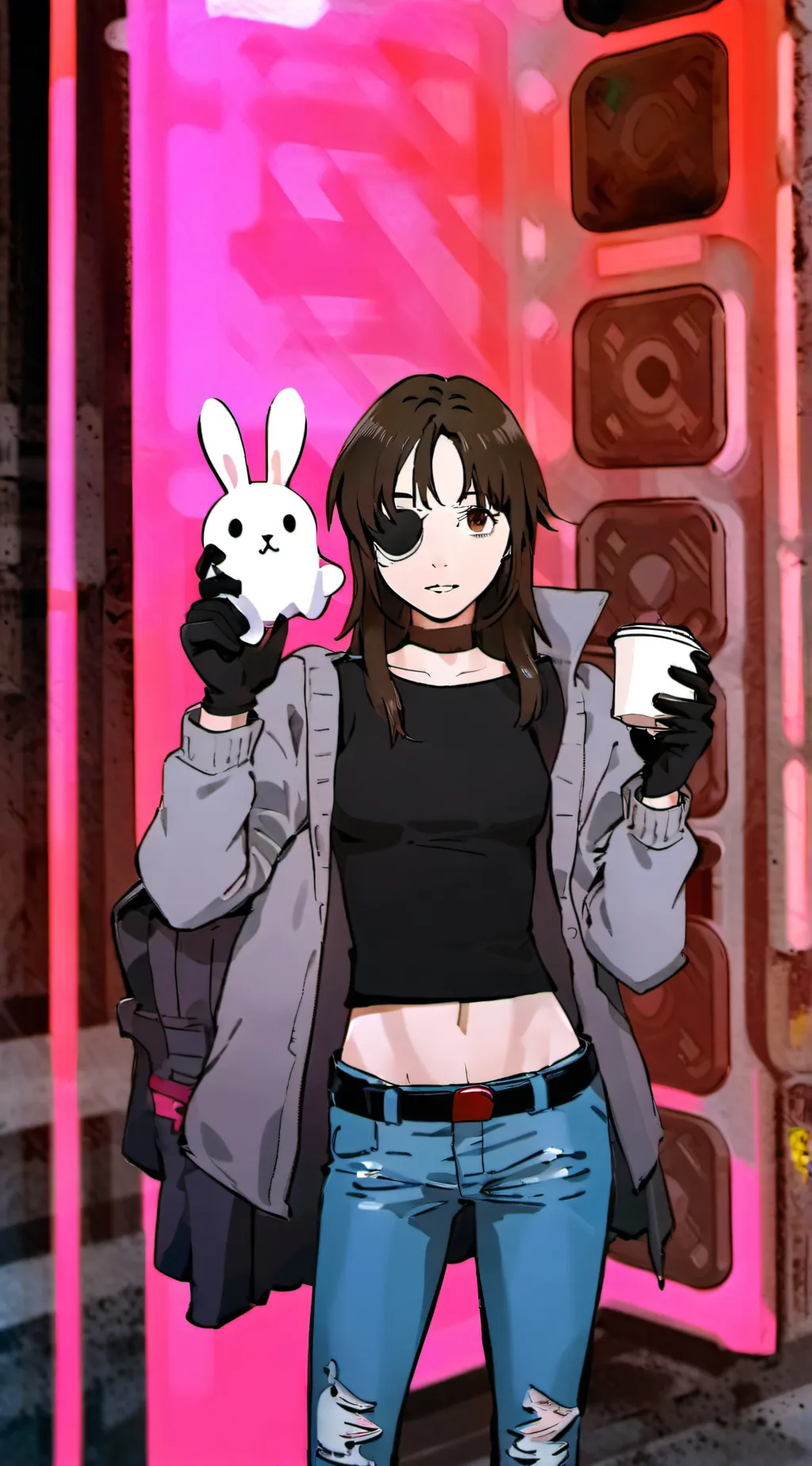 ai character: Cammie background