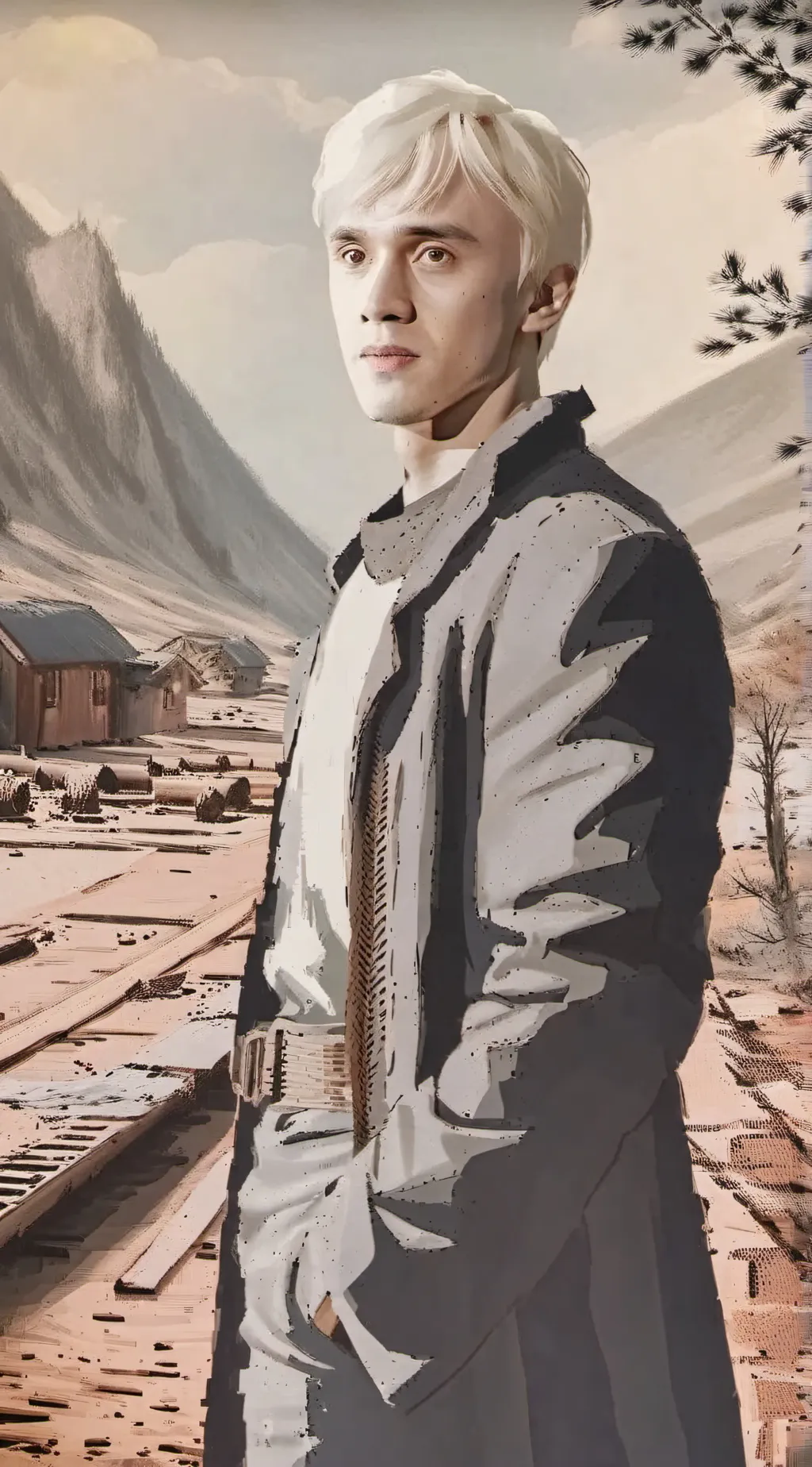 ai character: Draco✨ background