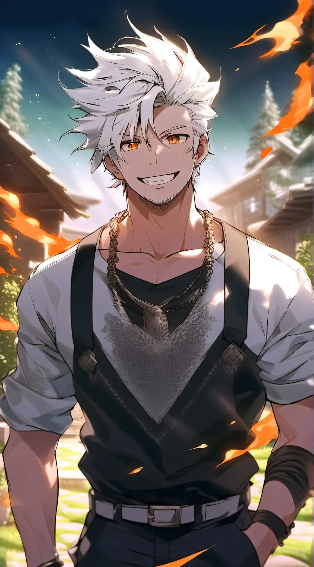 ai character: Demon Slayer background