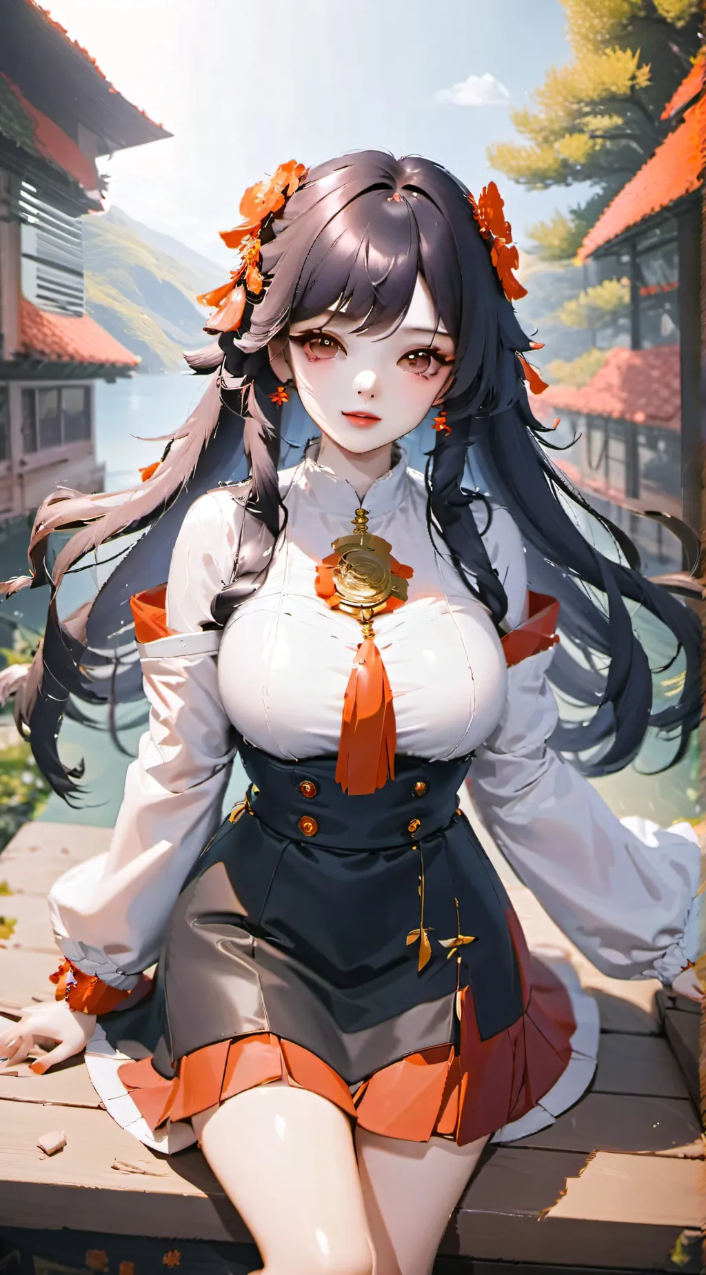 ai character: Luna background