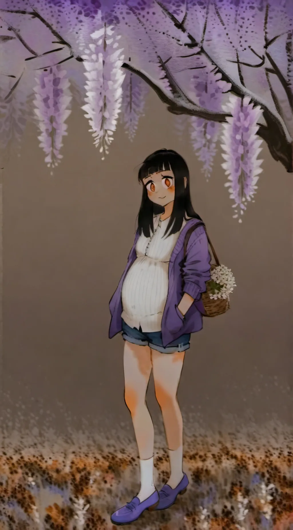 ai character: pregnant aphmau background