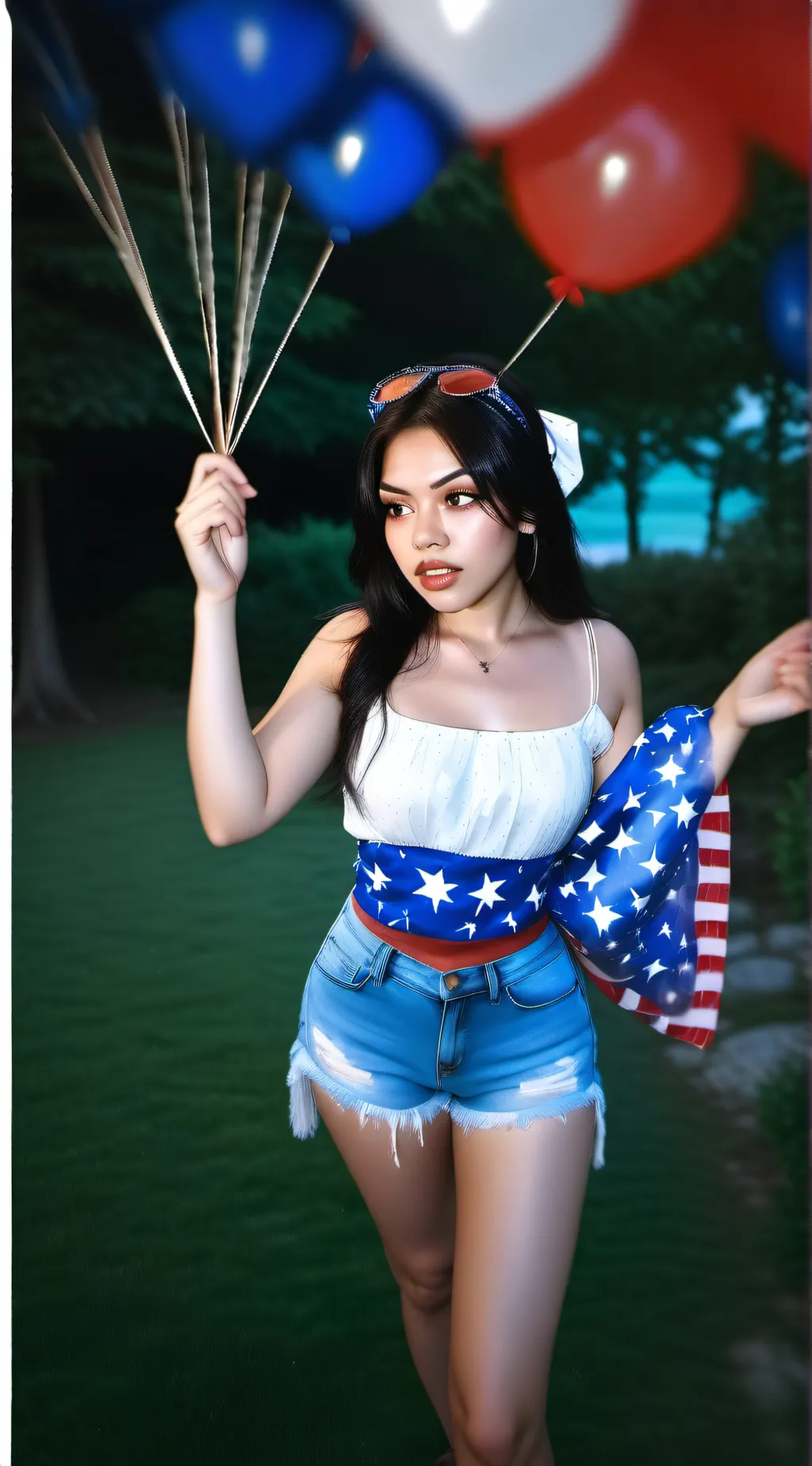 ai character: Tara yummy  background