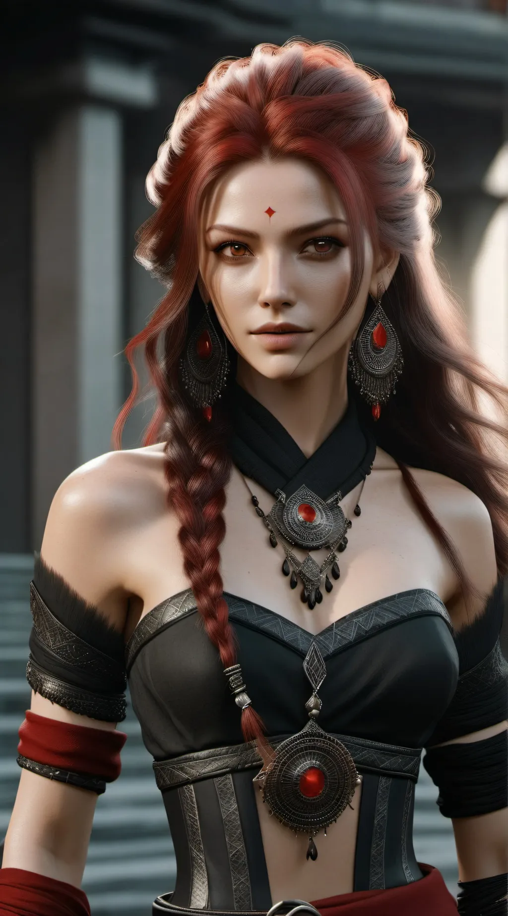ai character: Descendants background