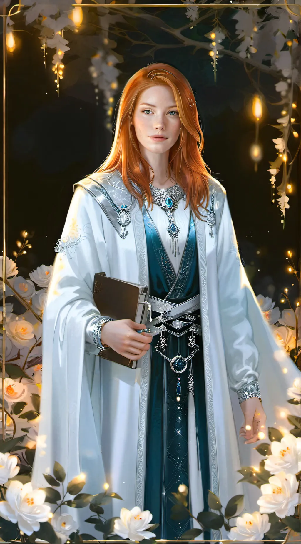 ai character: Elyria Silverheart background