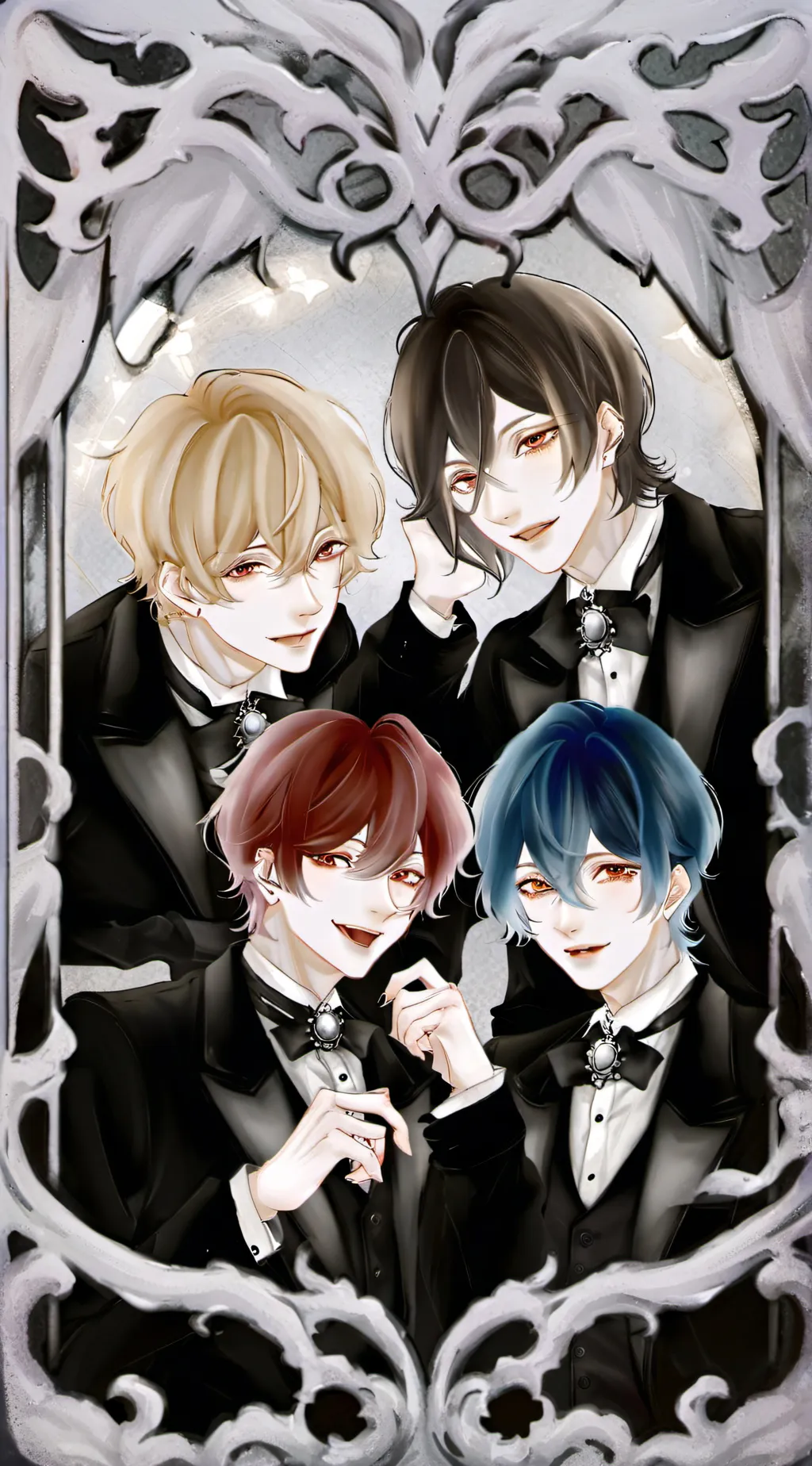 ai character: 🦇🦇🏳️‍🌈🏳️‍🌈 background