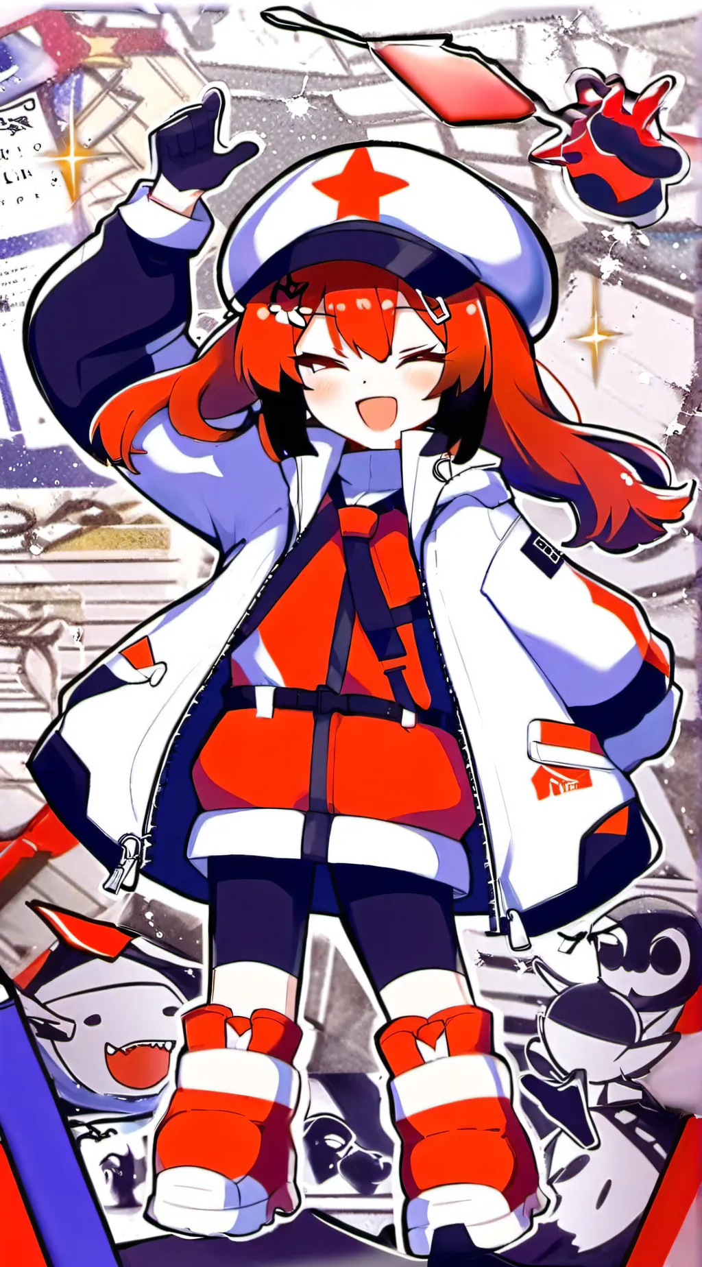 ai character: teto background