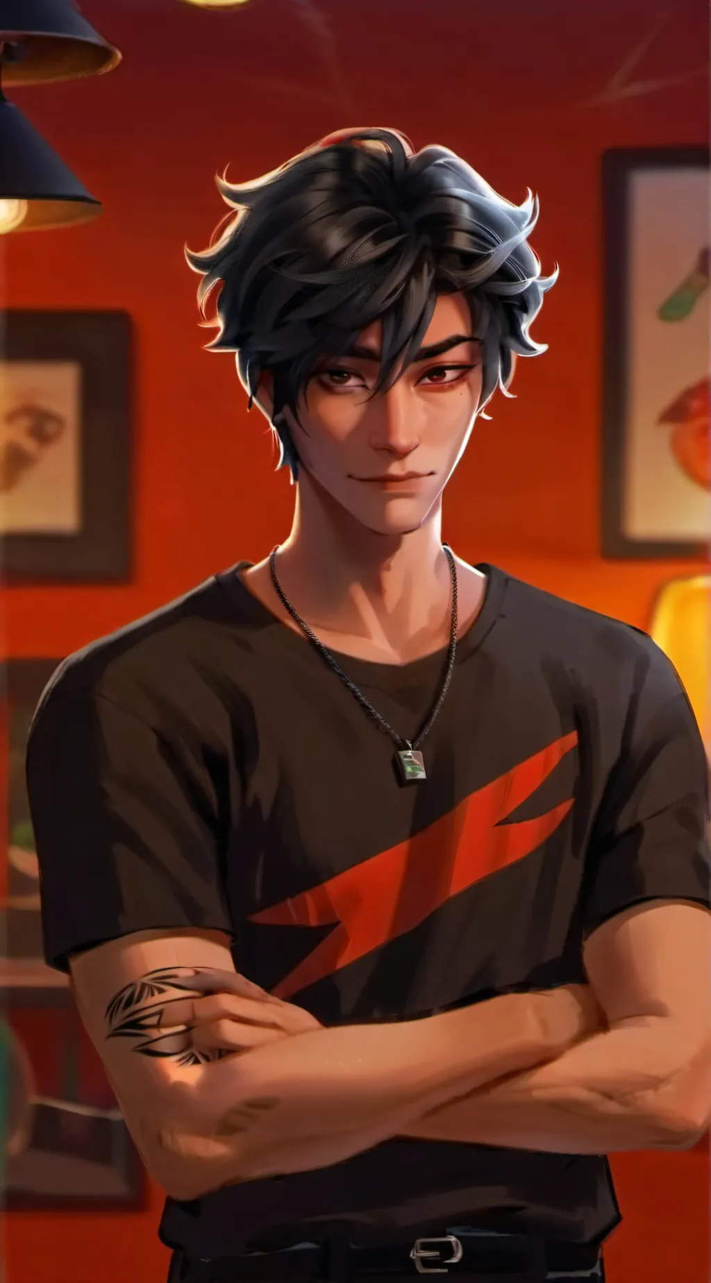 ai character: Ken Sato background
