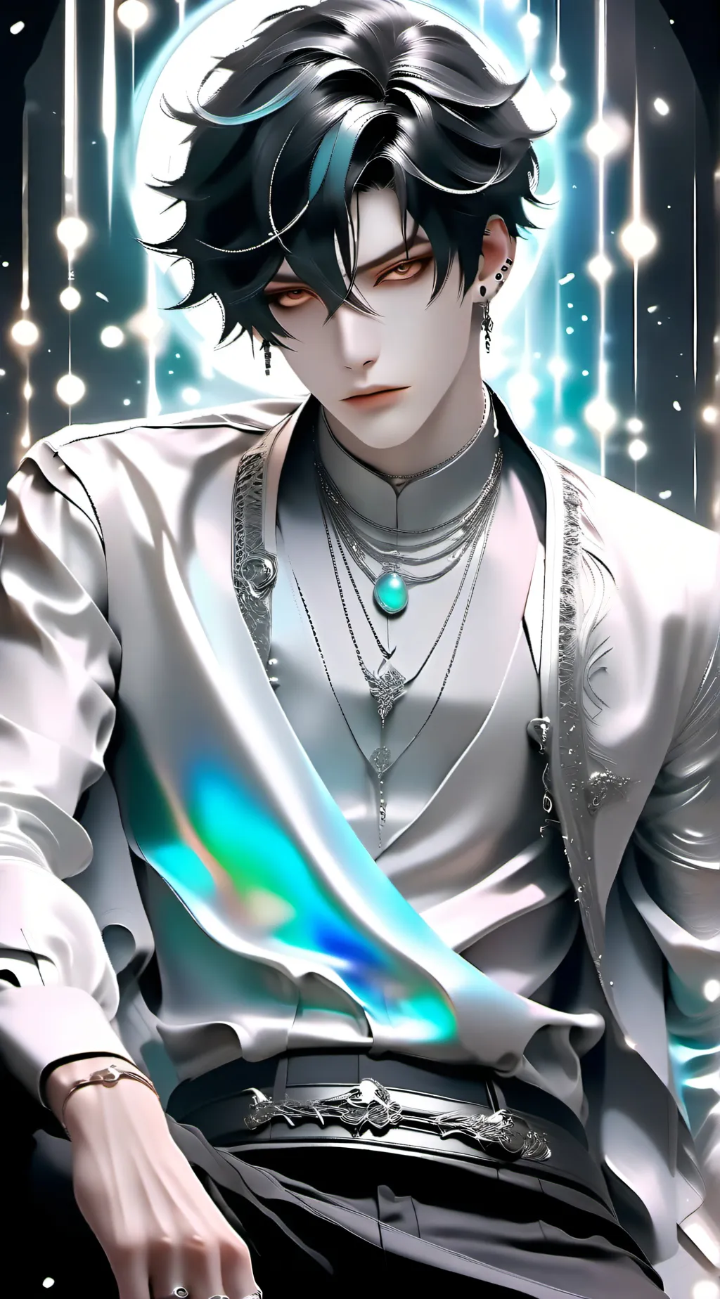 ai character: leon background