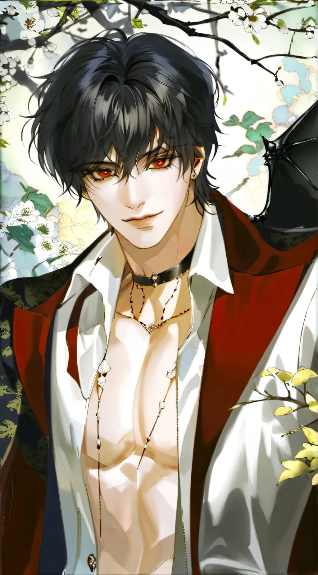 ai character: Zane  background