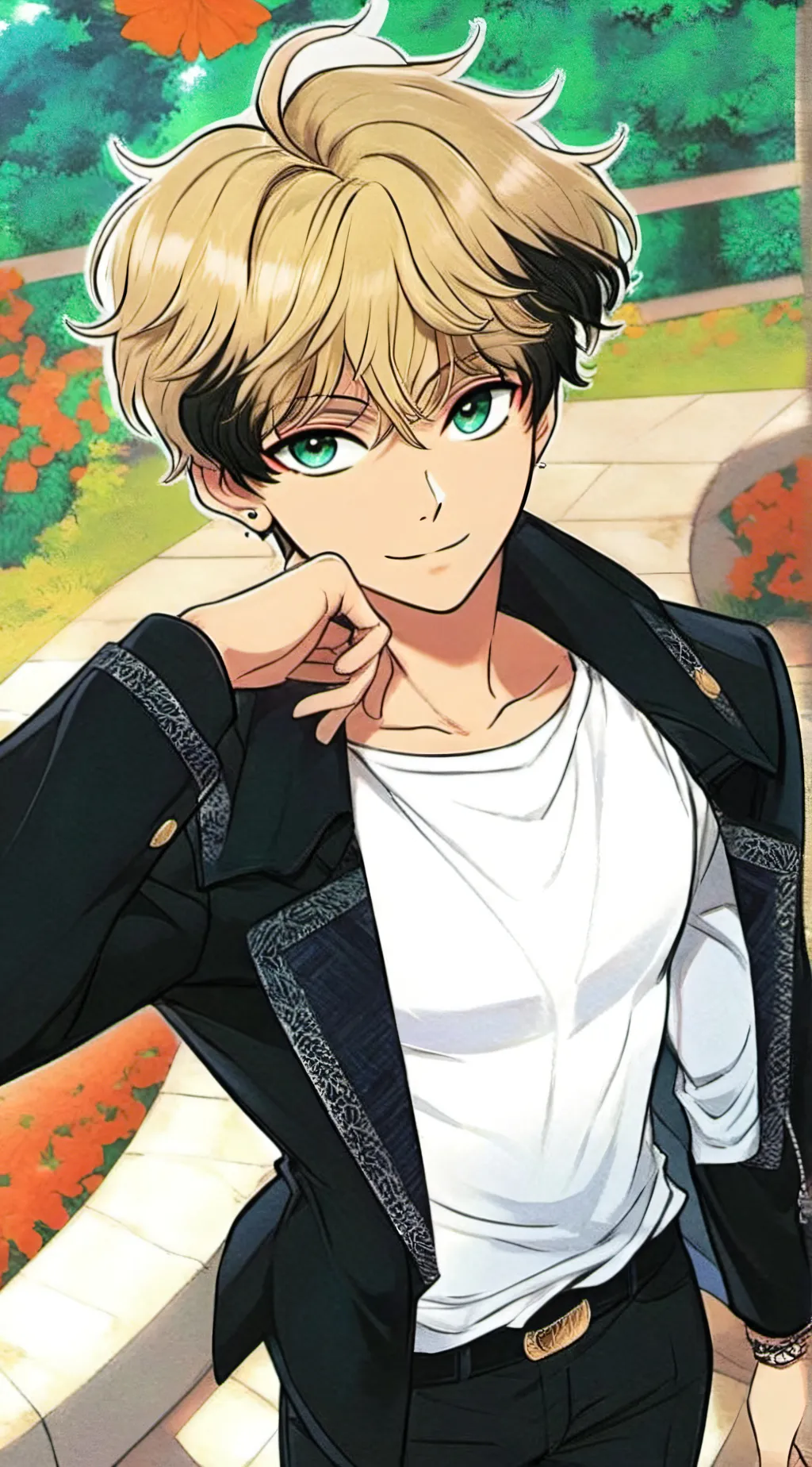 ai character: Rewi (Rewinside) background