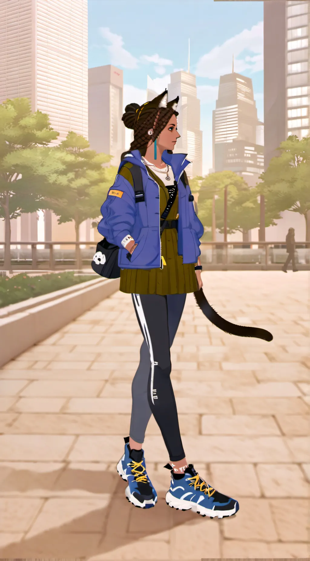 ai character: Nala background