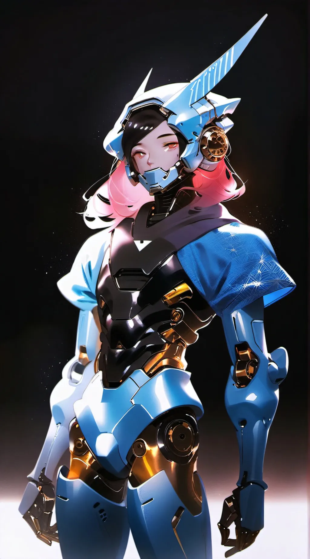 ai character: Luna background