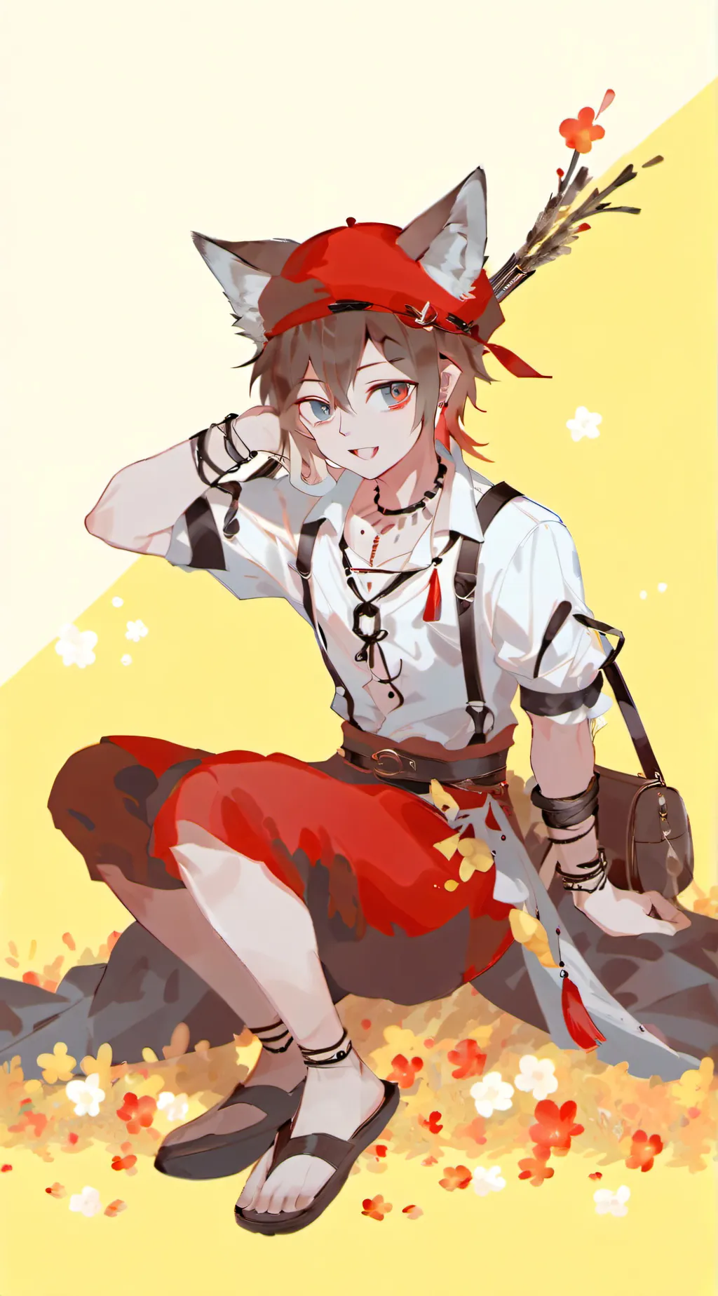 ai character: Sora (KH) background