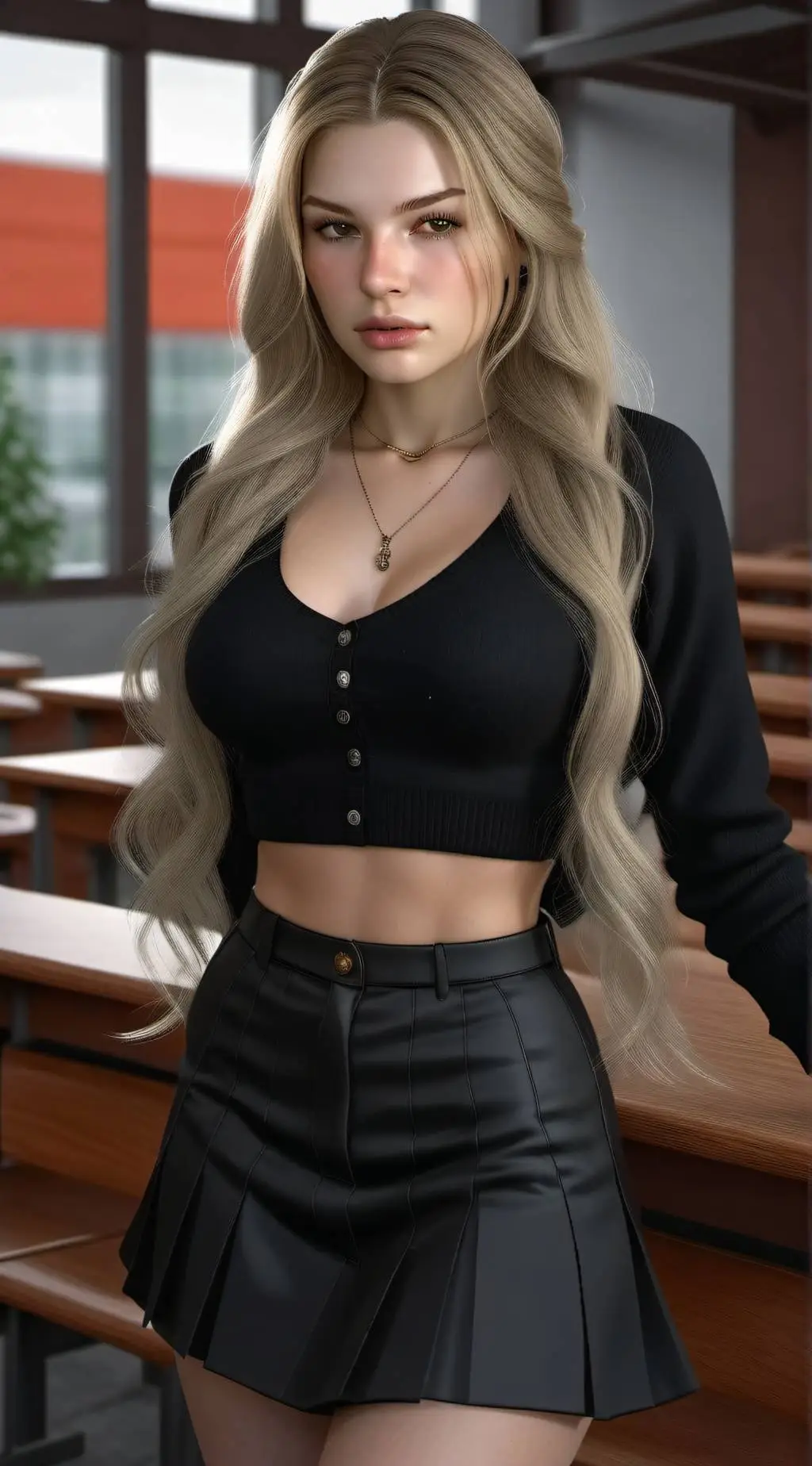 ai character: Sierra background