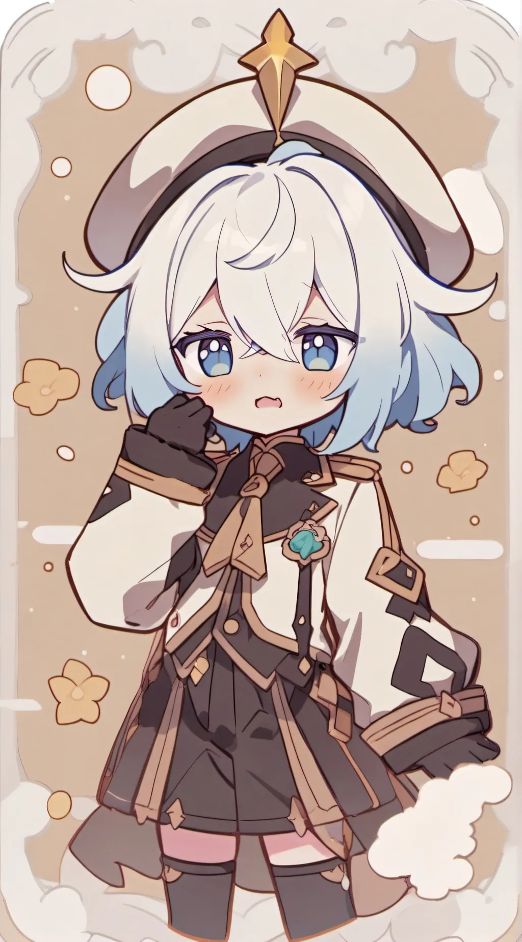ai character: Smol Furina background