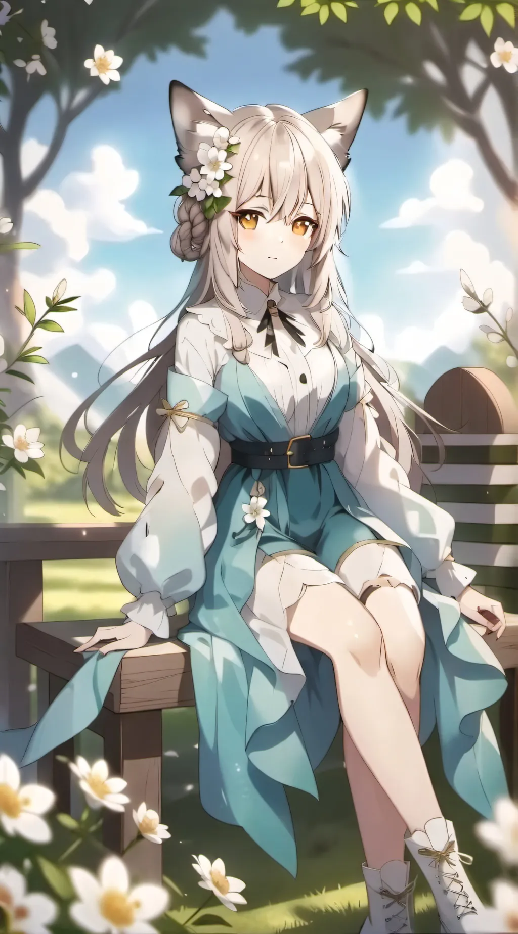 ai character: eva background