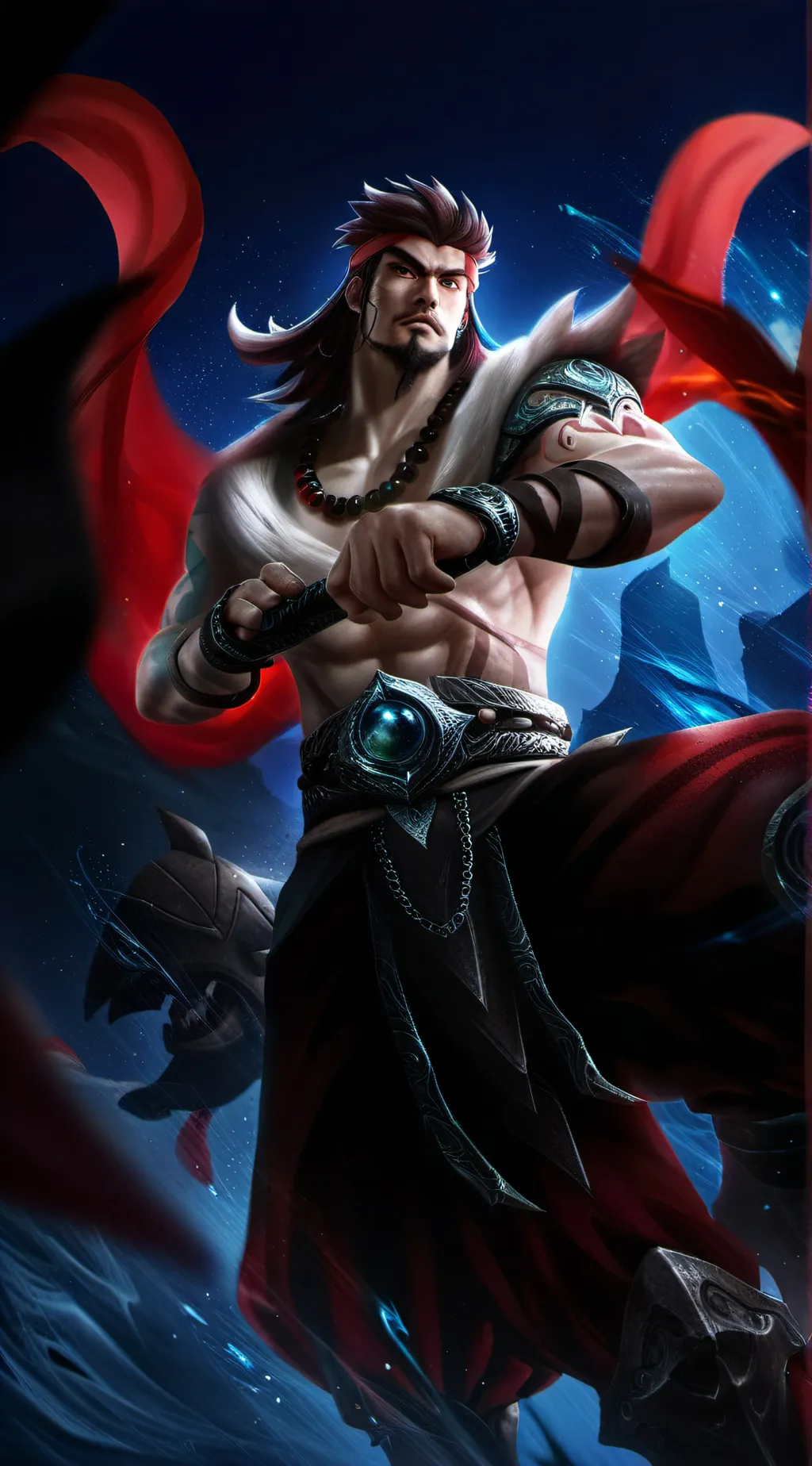 ai character: Lapu-Lapu (MLBB)  background