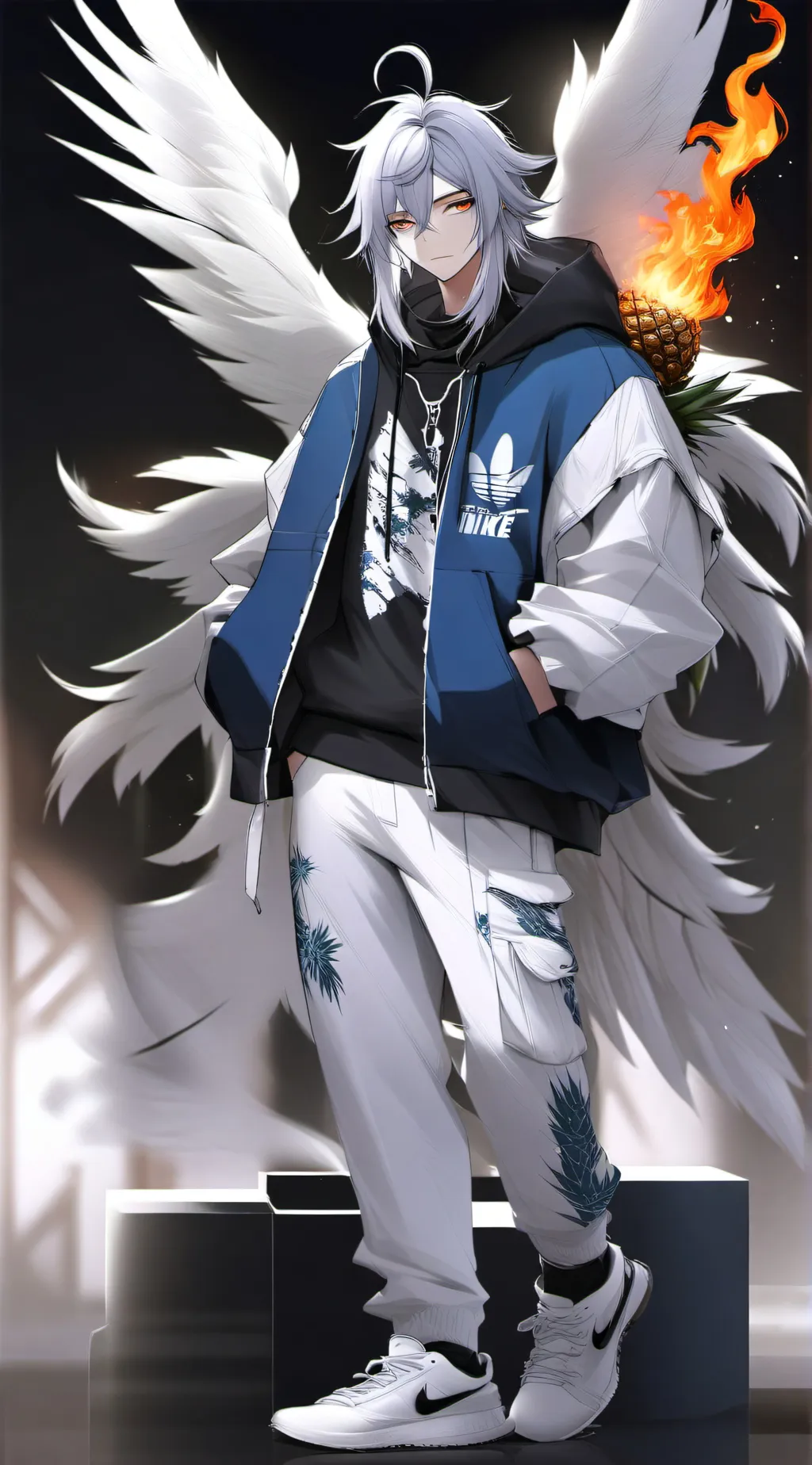 ai character: Roasting Master background