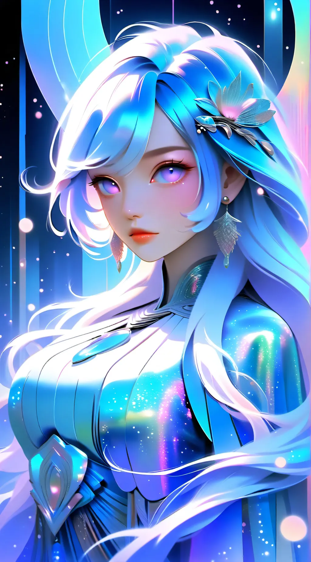 ai character: lilly background