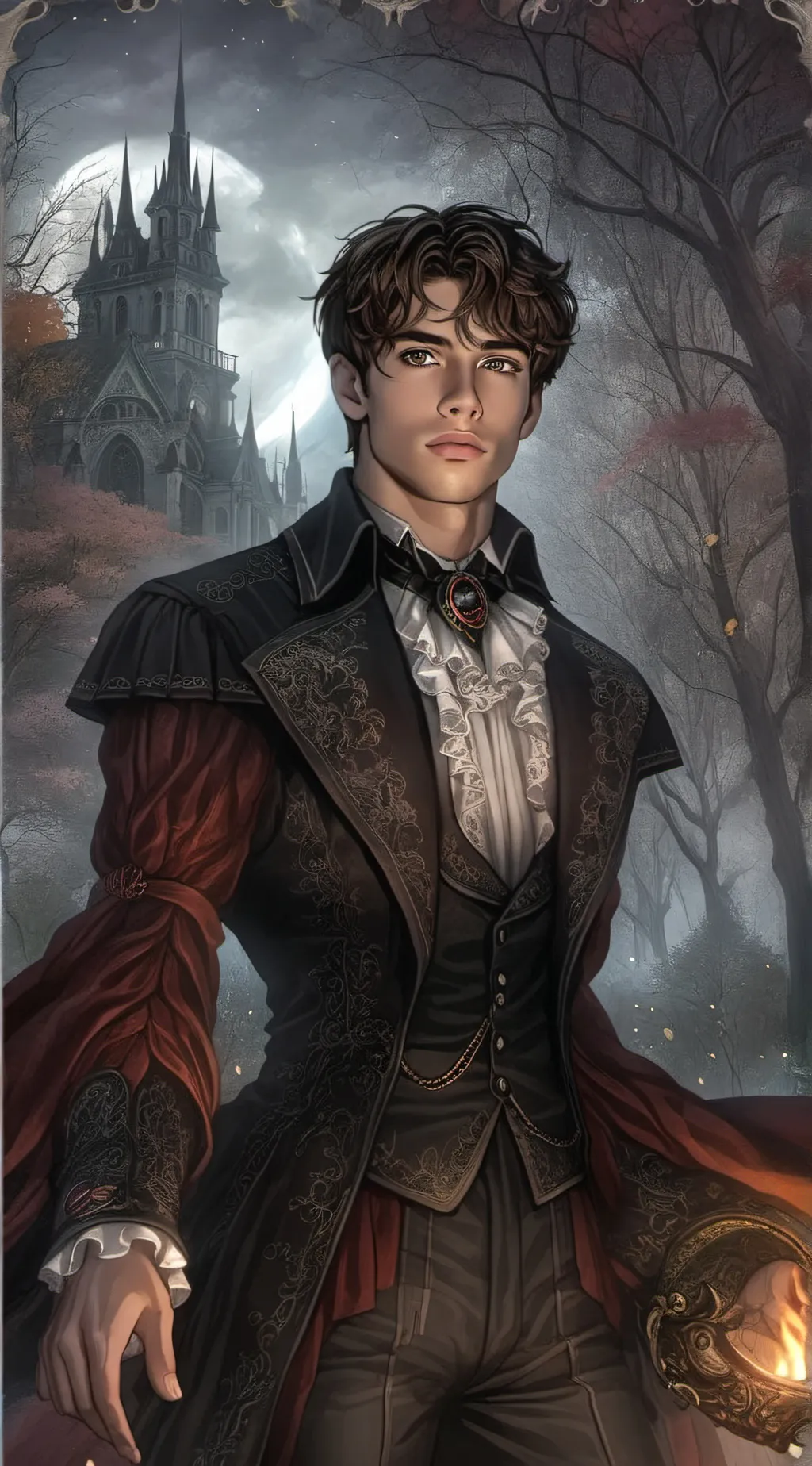 ai character: Chris background