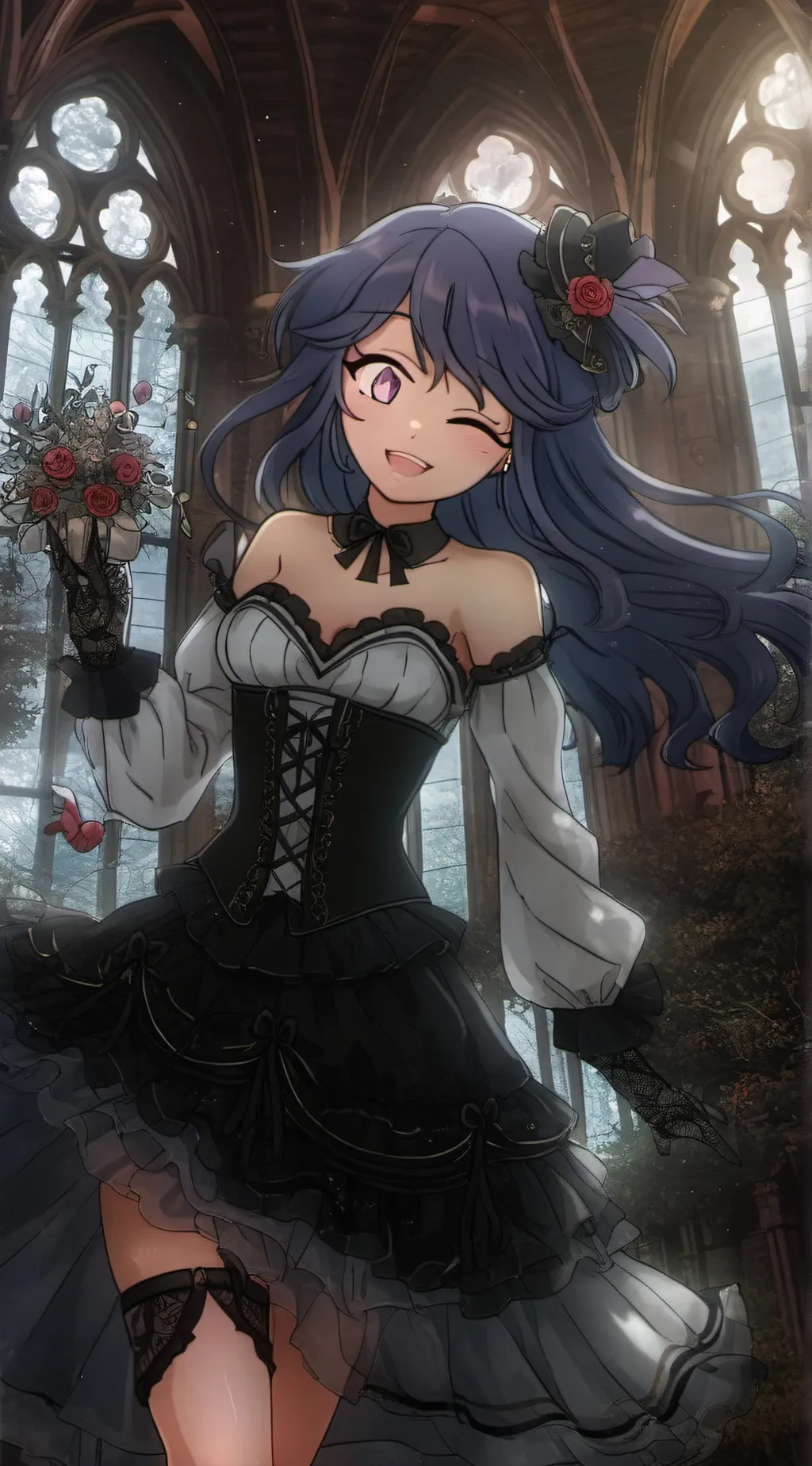ai character: aphmau  background