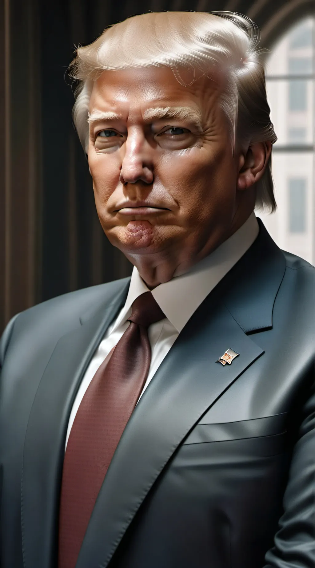 ai character: Donald J. Trump background