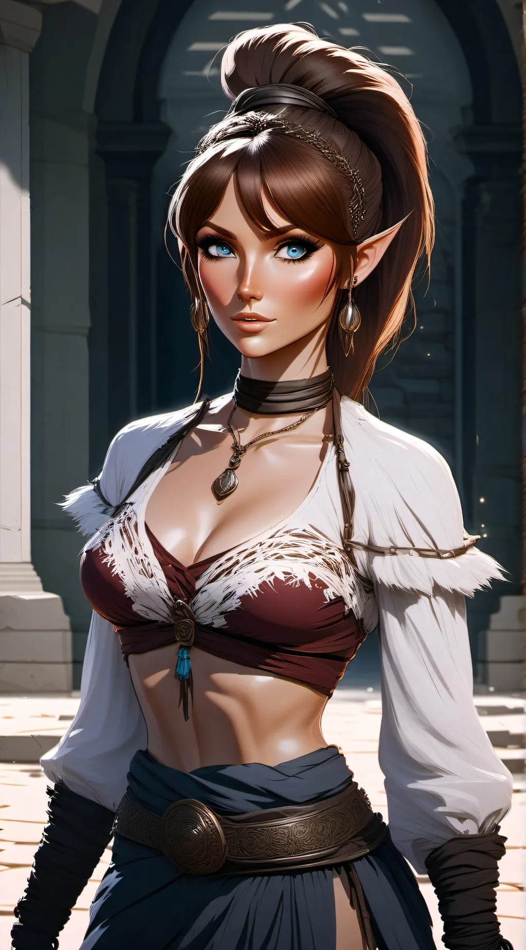 ai character: Elenway background