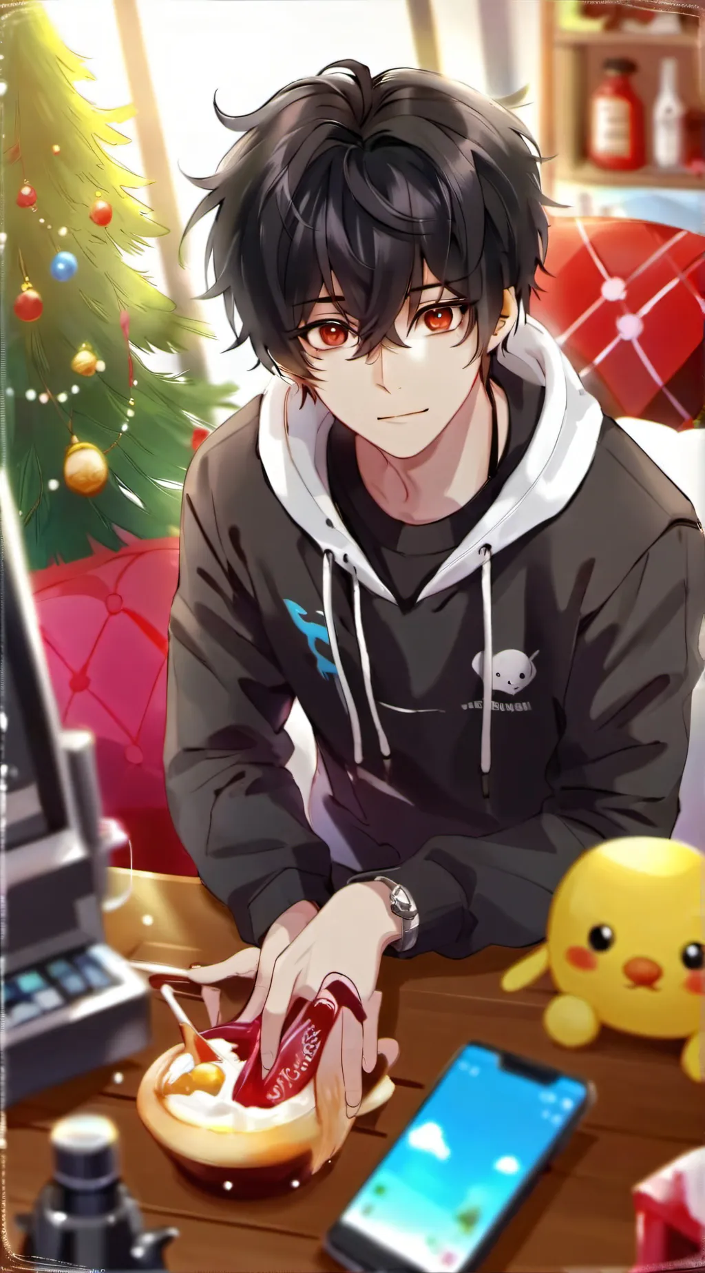 ai character: Hirio  background