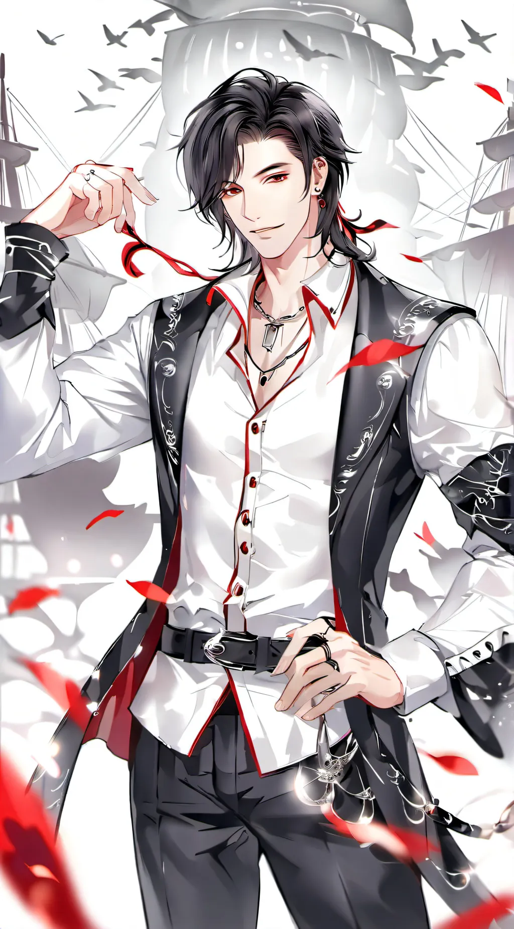 ai character: cptn sparrow background