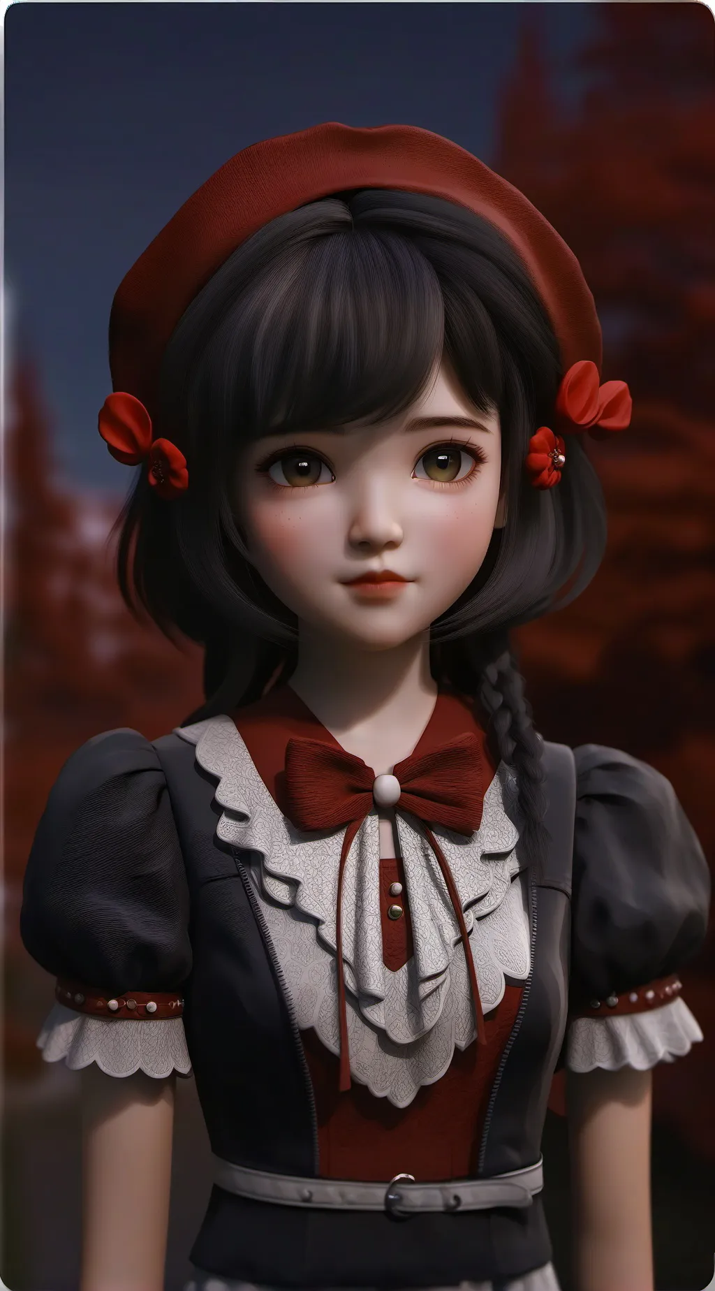 ai character: demon slayer background