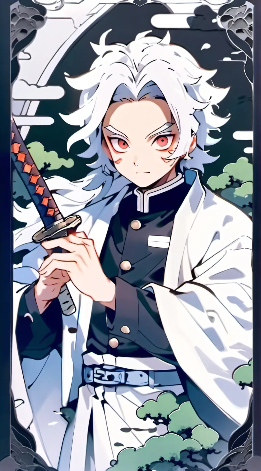 ai character: demon SLAYer background