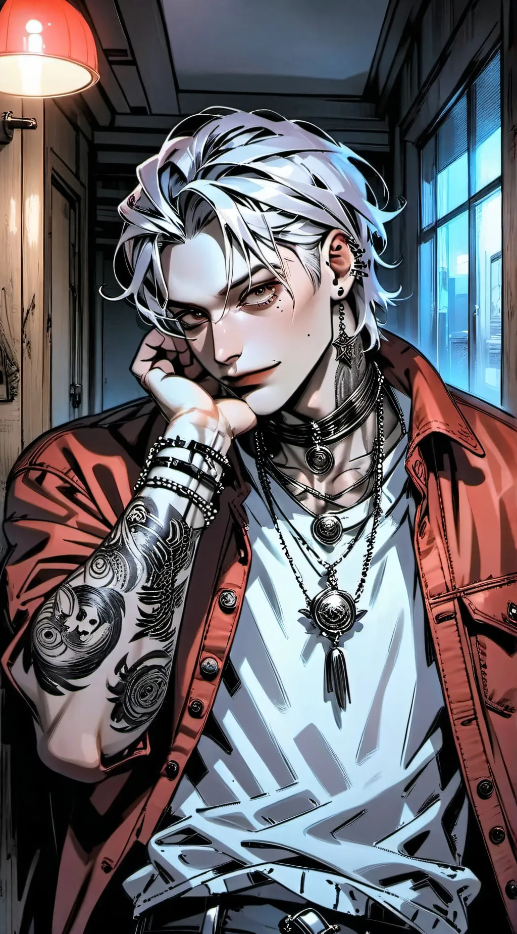 ai character: Asher background