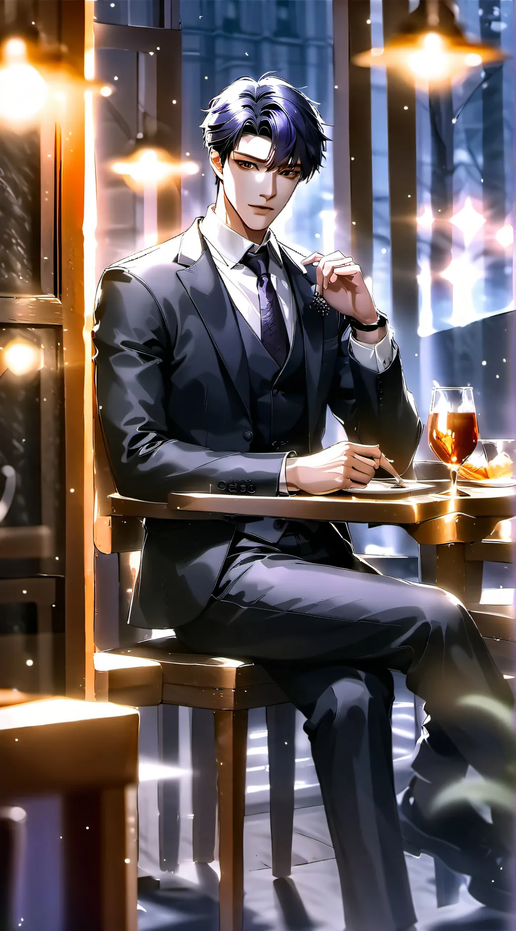 ai character: Oliver background